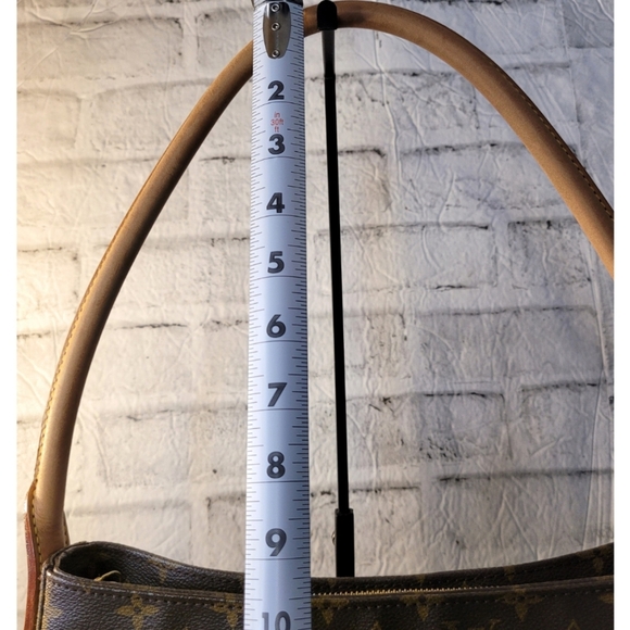 Authentic Louis Vuitton Monogram Looping GM Shoulder Bag Brown Logo M10050 - Picture 16 of 16